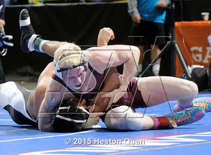 Thumbnail 2 in CIF SS Masters Wrestling Championships (Day 1) photogallery.