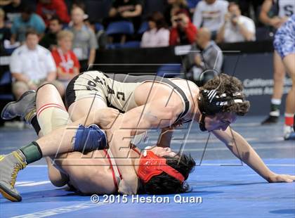 Thumbnail 2 in CIF SS Masters Wrestling Championships (Day 1) photogallery.