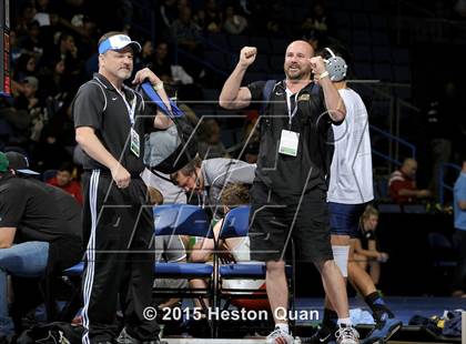 Thumbnail 3 in CIF SS Masters Wrestling Championships (Day 1) photogallery.
