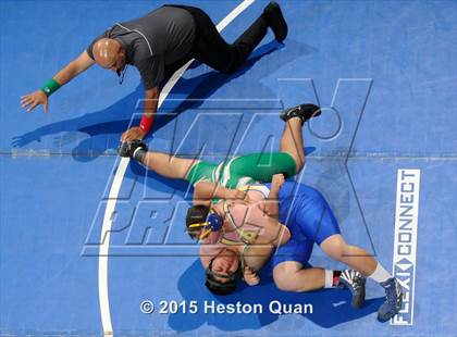 Thumbnail 2 in CIF SS Masters Wrestling Championships (Day 1) photogallery.