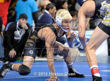 Thumbnail 3 in CIF SS Masters Wrestling Championships (Day 1) photogallery.