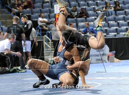 Thumbnail 1 in CIF SS Masters Wrestling Championships (Day 1) photogallery.