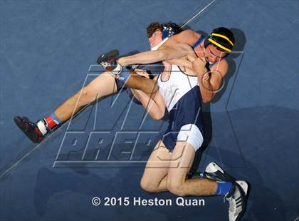 Thumbnail 1 in CIF SS Masters Wrestling Championships (Day 1) photogallery.