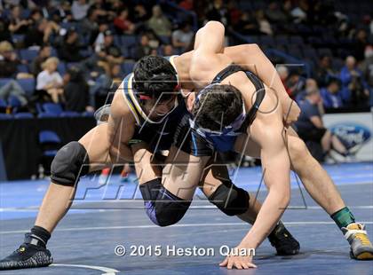 Thumbnail 3 in CIF SS Masters Wrestling Championships (Day 1) photogallery.