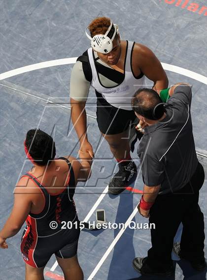 Thumbnail 3 in CIF SS Masters Wrestling Championships (Day 1) photogallery.