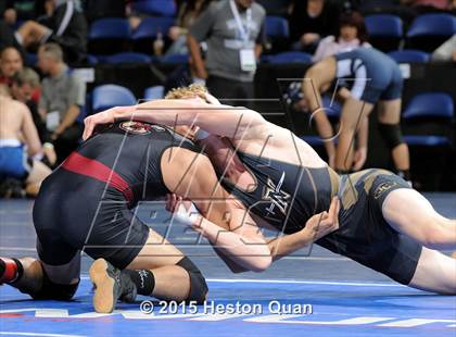 Thumbnail 1 in CIF SS Masters Wrestling Championships (Day 1) photogallery.