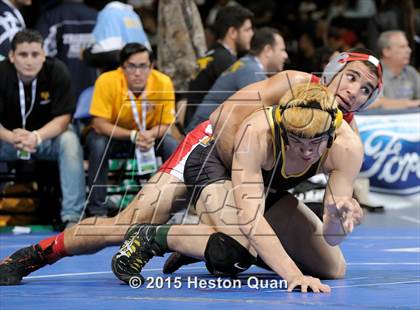 Thumbnail 3 in CIF SS Masters Wrestling Championships (Day 1) photogallery.