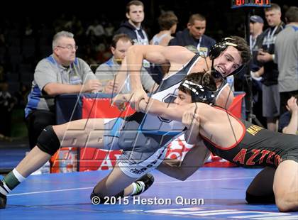 Thumbnail 3 in CIF SS Masters Wrestling Championships (Day 1) photogallery.