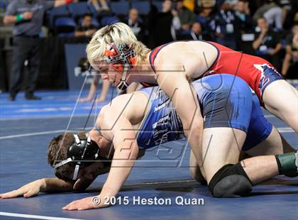 Thumbnail 1 in CIF SS Masters Wrestling Championships (Day 1) photogallery.
