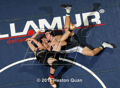 Thumbnail 1 in CIF SS Masters Wrestling Championships (Day 1) photogallery.