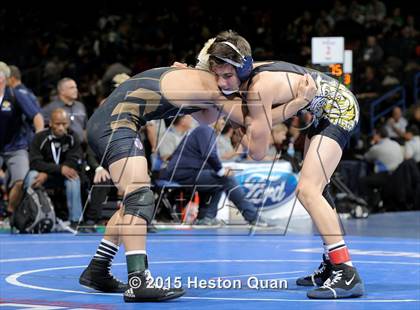 Thumbnail 1 in CIF SS Masters Wrestling Championships (Day 1) photogallery.