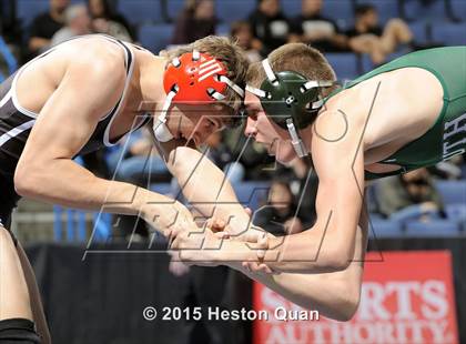 Thumbnail 1 in CIF SS Masters Wrestling Championships (Day 1) photogallery.