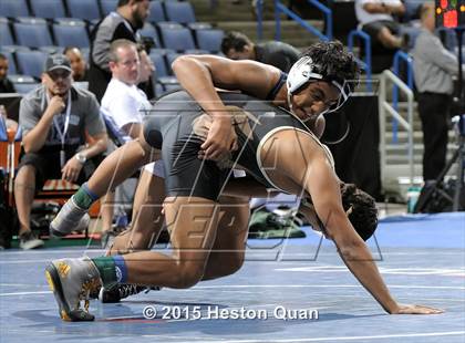 Thumbnail 2 in CIF SS Masters Wrestling Championships (Day 1) photogallery.