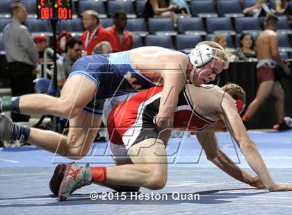 Thumbnail 3 in CIF SS Masters Wrestling Championships (Day 1) photogallery.
