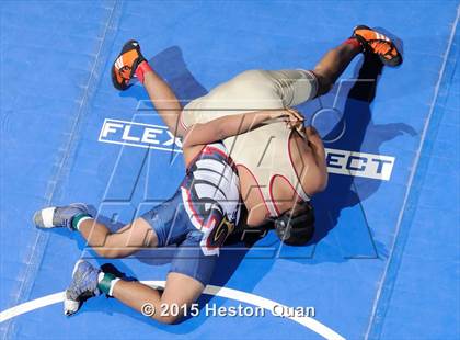Thumbnail 2 in CIF SS Masters Wrestling Championships (Day 1) photogallery.