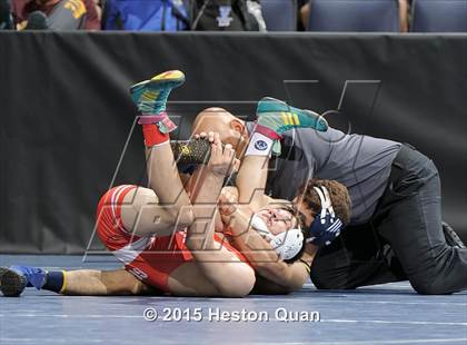 Thumbnail 1 in CIF SS Masters Wrestling Championships (Day 1) photogallery.
