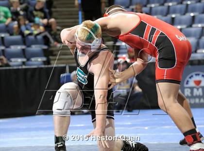 Thumbnail 2 in CIF SS Masters Wrestling Championships (Day 1) photogallery.