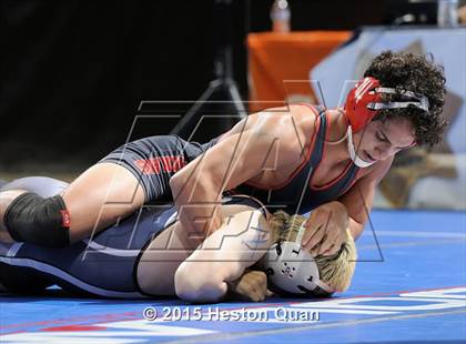 Thumbnail 2 in CIF SS Masters Wrestling Championships (Day 1) photogallery.