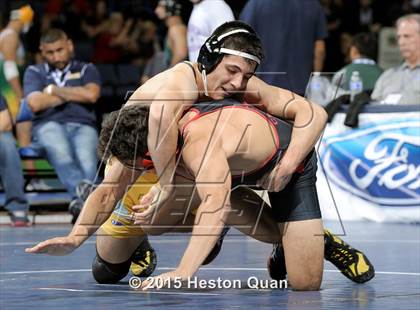 Thumbnail 1 in CIF SS Masters Wrestling Championships (Day 1) photogallery.