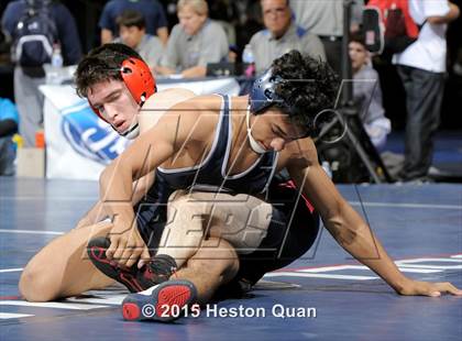 Thumbnail 3 in CIF SS Masters Wrestling Championships (Day 1) photogallery.