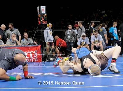 Thumbnail 1 in CIF SS Masters Wrestling Championships (Day 1) photogallery.