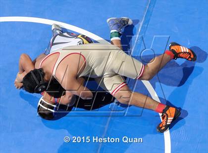 Thumbnail 1 in CIF SS Masters Wrestling Championships (Day 1) photogallery.