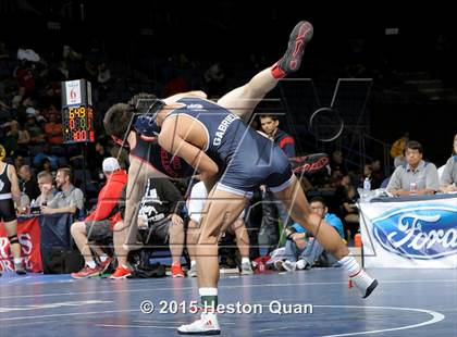 Thumbnail 3 in CIF SS Masters Wrestling Championships (Day 1) photogallery.