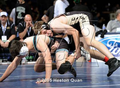 Thumbnail 1 in CIF SS Masters Wrestling Championships (Day 1) photogallery.