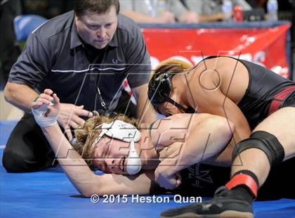 Thumbnail 3 in CIF SS Masters Wrestling Championships (Day 1) photogallery.