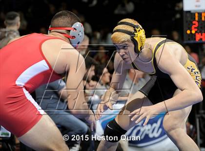 Thumbnail 1 in CIF SS Masters Wrestling Championships (Day 1) photogallery.