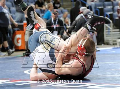 Thumbnail 2 in CIF SS Masters Wrestling Championships (Day 1) photogallery.