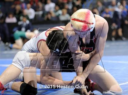 Thumbnail 1 in CIF SS Masters Wrestling Championships (Day 1) photogallery.