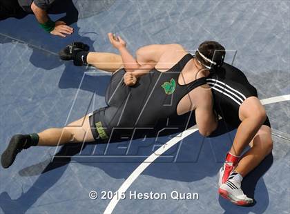 Thumbnail 1 in CIF SS Masters Wrestling Championships (Day 1) photogallery.