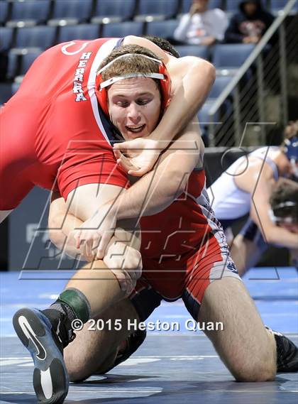 Thumbnail 1 in CIF SS Masters Wrestling Championships (Day 1) photogallery.