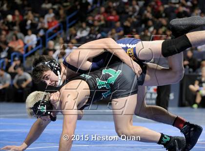 Thumbnail 2 in CIF SS Masters Wrestling Championships (Day 1) photogallery.