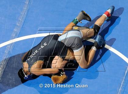Thumbnail 3 in CIF SS Masters Wrestling Championships (Day 1) photogallery.