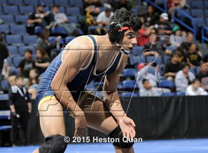 Thumbnail 1 in CIF SS Masters Wrestling Championships (Day 1) photogallery.
