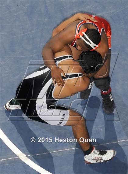 Thumbnail 3 in CIF SS Masters Wrestling Championships (Day 1) photogallery.