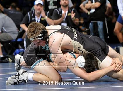 Thumbnail 3 in CIF SS Masters Wrestling Championships (Day 1) photogallery.