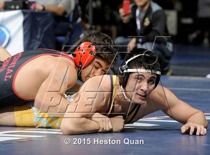 Thumbnail 2 in CIF SS Masters Wrestling Championships (Day 1) photogallery.
