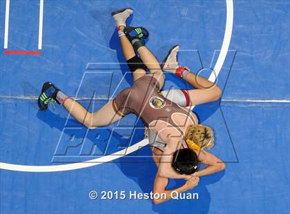 Thumbnail 3 in CIF SS Masters Wrestling Championships (Day 1) photogallery.