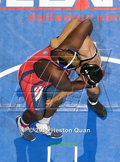 Thumbnail 3 in CIF SS Masters Wrestling Championships (Day 1) photogallery.