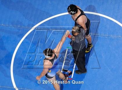 Thumbnail 2 in CIF SS Masters Wrestling Championships (Day 1) photogallery.