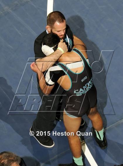 Thumbnail 2 in CIF SS Masters Wrestling Championships (Day 1) photogallery.
