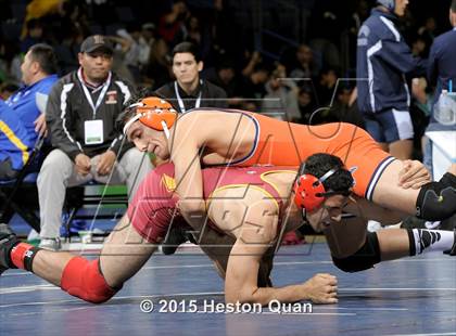 Thumbnail 3 in CIF SS Masters Wrestling Championships (Day 1) photogallery.