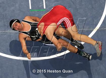 Thumbnail 3 in CIF SS Masters Wrestling Championships (Day 1) photogallery.