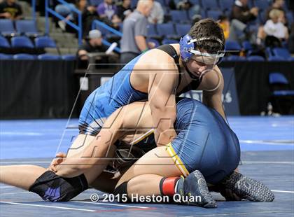 Thumbnail 1 in CIF SS Masters Wrestling Championships (Day 1) photogallery.
