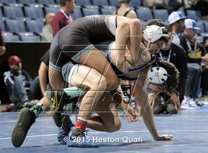 Thumbnail 3 in CIF SS Masters Wrestling Championships (Day 1) photogallery.