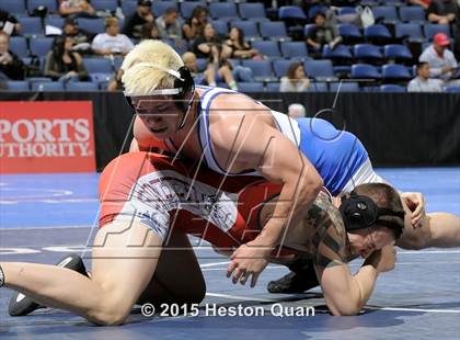 Thumbnail 3 in CIF SS Masters Wrestling Championships (Day 1) photogallery.