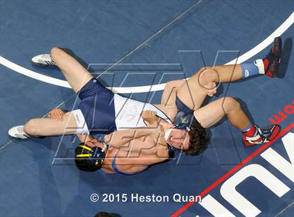Thumbnail 2 in CIF SS Masters Wrestling Championships (Day 1) photogallery.